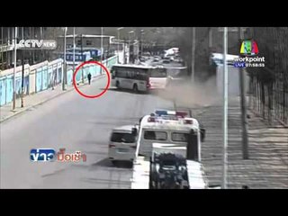 โจรขโมยรถเมล์ l ข่าวมื้อเช้า l 18 เม.ย.59