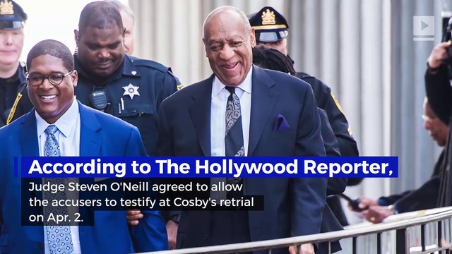Five More Bill Cosby Accusers Allowed to Testify at Retrial
