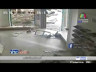 นาทีทอร์นาโดถล่มกลางเมืองโดโล ประเทศอุรุกวัย | ข่าวมื้อเช้า | 22 เม.ย. 59