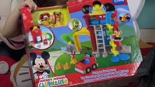 Disney Junior Videos SUPER GIANT SURPRISE EGG OPENING Mickey Mouse Clubhouse + Minnie TOYS