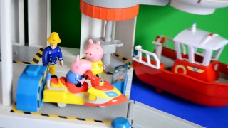 New Fireman Sam Episode Ocean Rescue Centre Peppa pig George pig Full Story WOW