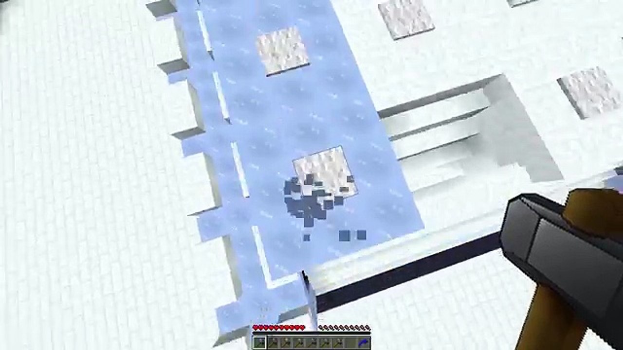 ТОП 1 СПОСОБ РАЗРУШИТЬ ЛЕДЯНУЮ КРЕПОСТЬ В МАЙНКРАФТ БЕЗ МОДОВ