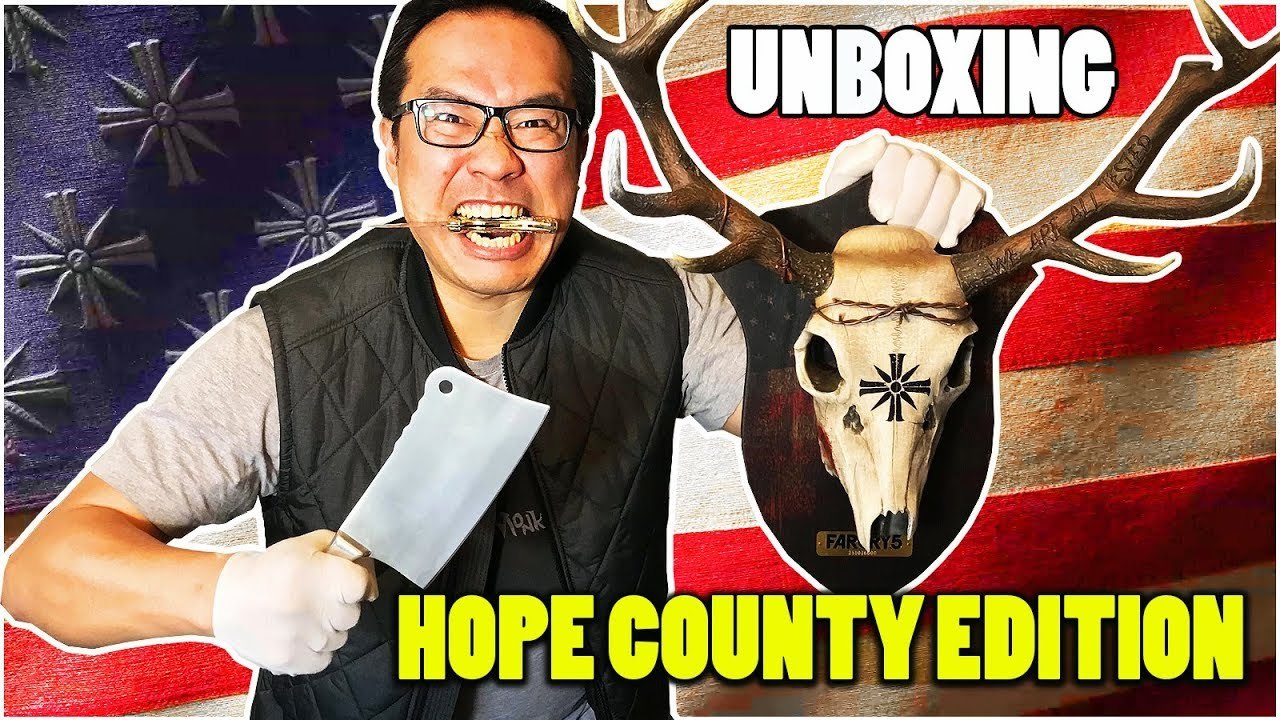 FAR CRY 5 : UNBOXING du GROS COLLECTOR avec le...