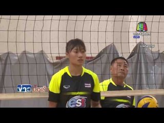 นับถอยหลัง 4 วันเชียร์วอลลเย์ไทยไปโอลิมปิก l ข่าวมื้อเช้า l 10 พ.ค.59