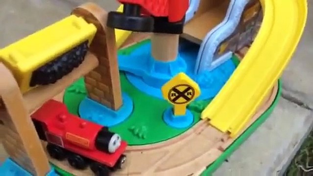 Thomas and Friends Wooden Toy Trains James, Toby ,Skarloey, Edward, Oliver Racing