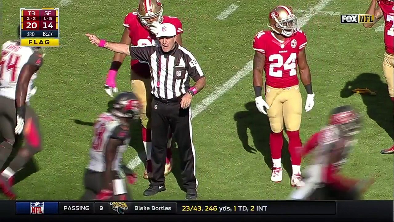 2016 - Jude Adjei-Barimah sacks Colin Kaepernick, forces fumble