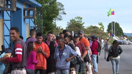 Migración venezolana trastorna ciudad fronteriza de Brasil