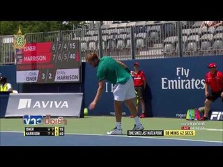 โนวัค ยอโควิช ผ่านเข้ารอบต่อไป ในรายการ โรเจอร์ส คัพ l ข่าวมื้อเช้า l 28 ก.ค.59