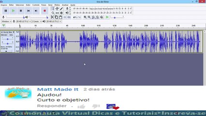Mudar Tema do Audacity 2.2.2