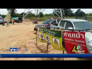 สยองเครื่องสลิงขาดลากร่างช่างไฟขาด2ท่อน l ข่าวมื้อเช้า l 17 มิ.ย. 59