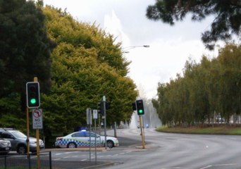 Burst Main in Hobart Shoots Water 15 Metres Into Air
