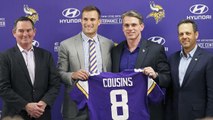 Cousins says signing with Vikings is a 'lifetime deal'