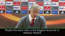 Atletico are favourites for the Europa League - Wenger