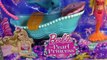 Mermaid Barbie The Pearl Princess Mini Doll Orange Dolphin Bathtub Toy Opening