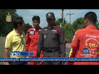 รวบแก๊งวัยรุ่นก่อเหตุปาหิน สุรินทร์ l ข่าวรอบวัน  11 ก ค 59