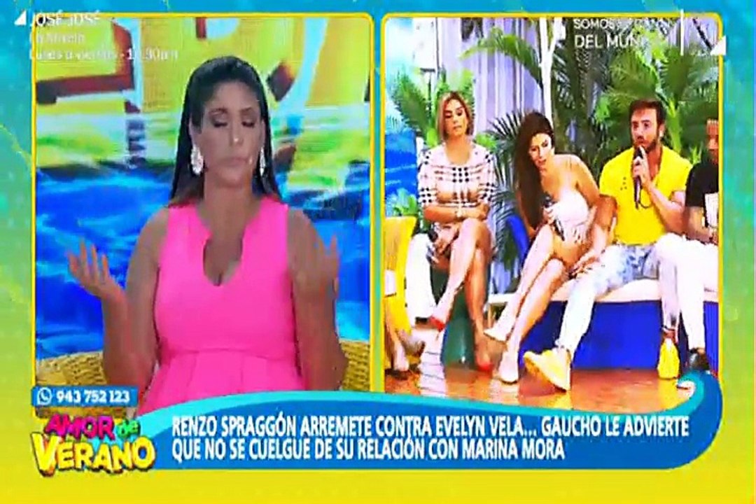 ¡ES SOMBRA DE MELISSA KLUG! RENZO SPRAGGON ARREMETE CONTRA EVELYN VELA