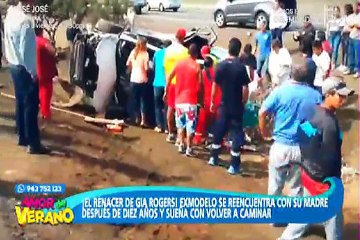 ¡EL RENACER DE GIA ROGERS! EX MODELO SE REENCUENTRA CON SU MADRE LUEGO DE 10 AÑOS