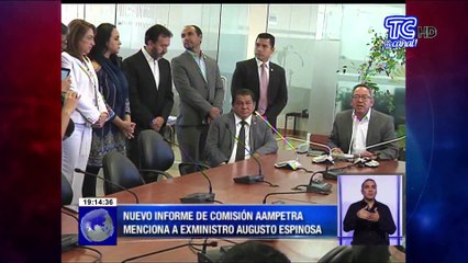 Aampetra aprobó un informe de responsabilidad política contra Augusto Espinoza
