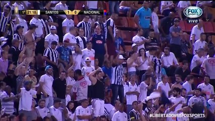Santos 3 x 1 Nacional - Melhores Momentos (HD 60fps) Libertadores 15-03-2018