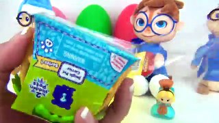 Nickelodeon ALVINNN and the Chipmunks Playdoh Egg Surprises, Simon, Theodore, Brittany / TUYC