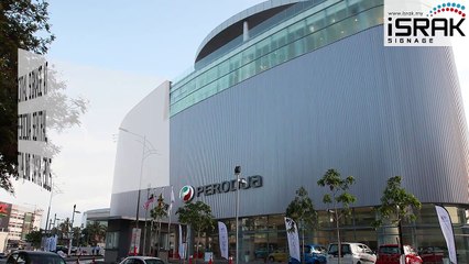 Digital Signage at Perodua Sentral, Petaling Jaya, 2015