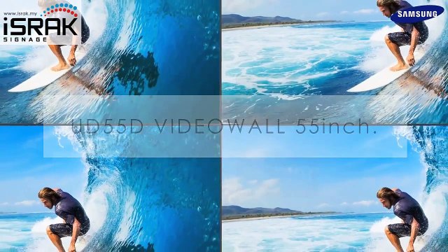 Samsung UD55D Ultra-Narrow Videowall
