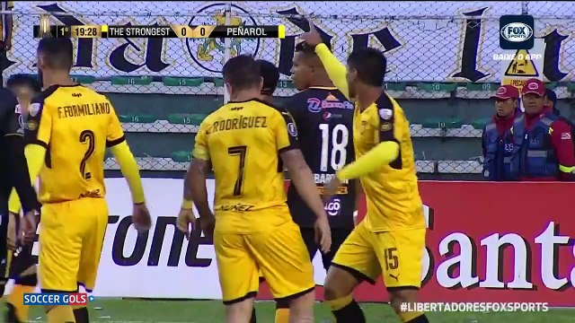 Gols - The Strongest 1 x 0 Peñarol - Conmebol Libertadores 2018 - 15-03-2018 - HD