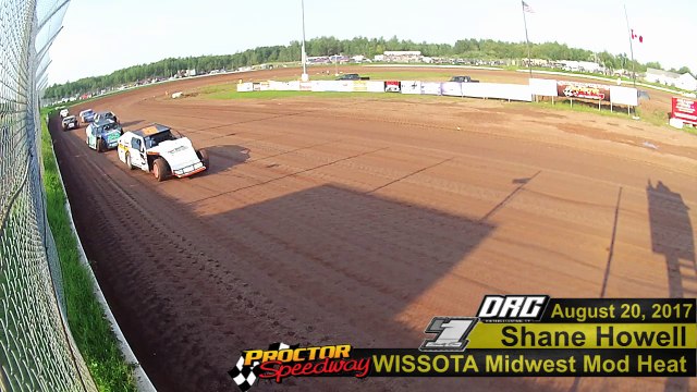 In Car Shane Howell 8/20/17 Midwest Mod Heat at Proctor Speedway