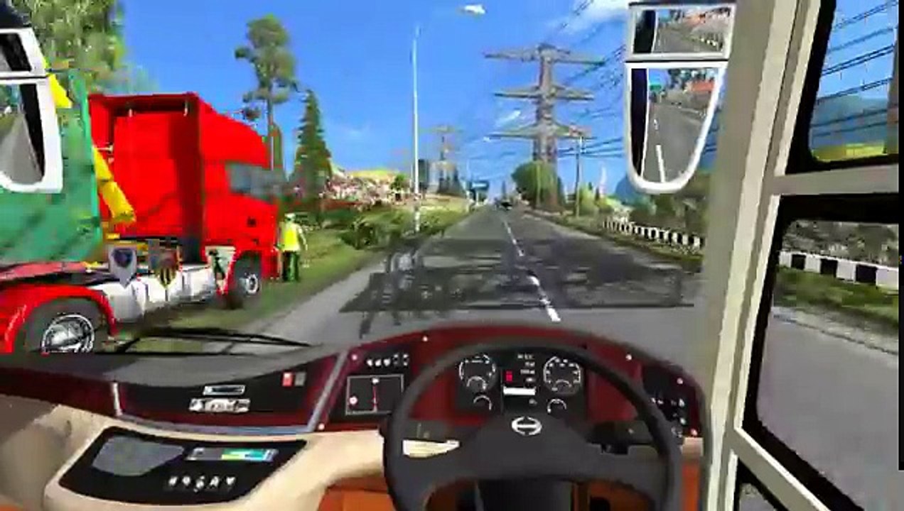 ETS2 : Bus Sinar Jaya Berangkat Pagi Dari Rawalo ke Ajibarang (Siksa Bumper)
