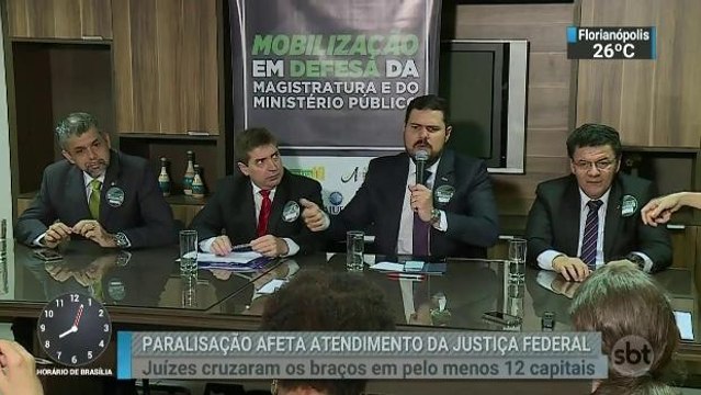 Juízes federais entram em greve em várias capitais brasileiras