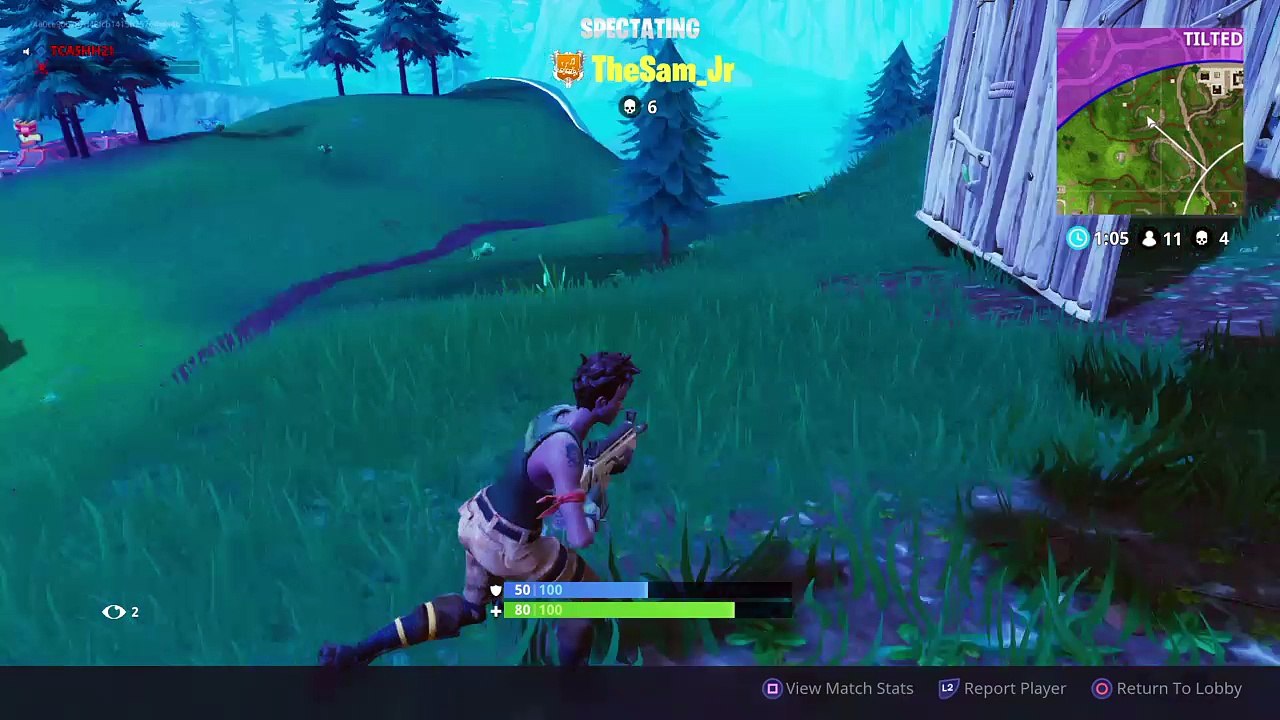 Fortnite almost trap kill