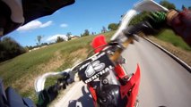 Learning to Wheelie a Dirt Bike [Honda CRF250R]