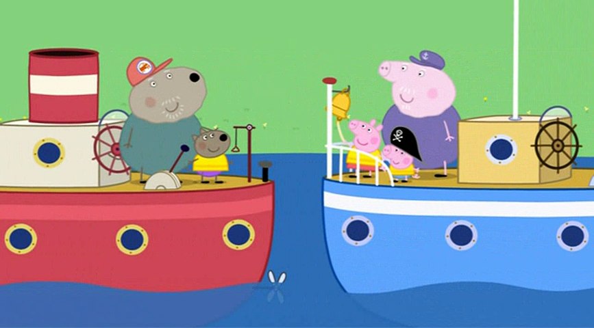 peppa pig grandpa pig's bathtime boat