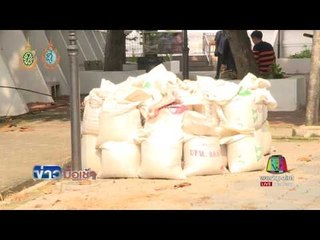 รายงาน ชาวเกาะเกร็ดยันท่วมแต่ไม่วิกฤติ  โอดข่าวลือทำ นทท. ลด l ข่าวมื้อเช้า l 12 ต.ค.59