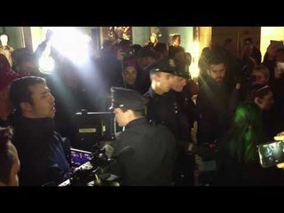 Tensions were high in New York following Donald Trump's victory