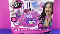 Cra-Z-Art Shimmer n Sparkle Ultimate Body Art & Gem Sticker Studio! DIY Sparkle Gem Stickers! Fun