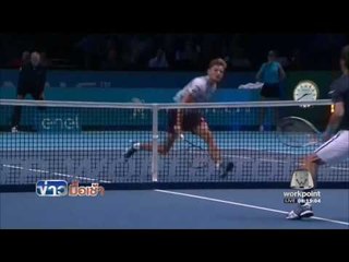 โนวัค ยอโควิช' เอาชนะคู่แข่งในกลุ่ม 3 แมตช์รวม l ข่าวมื้อเช้า l 18-11-59