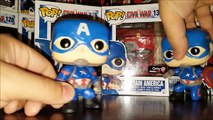 Captain America Civil War: Captain America Funko Pop! Review! Gamestop Exclusive!
