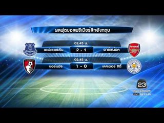 อาร์เซน่อล พลาดเก็บ 3 คะแนน ในพรีเมียร์ลีก อังกฤษ
