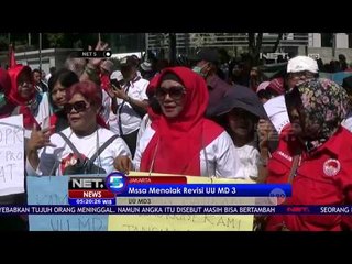 Masa Menolak Revisi UU MD 3 - NET5