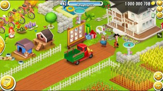 hay day lavel 42 เงินเป้น 1000,000,000 ล้านบาท เลย