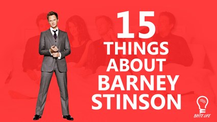 15 Things you didn't know about Barney Stinson