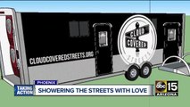 Valley man's mobile trailer aims to help homeless get off the street