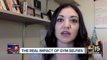 The real impact of gym selfies posted online