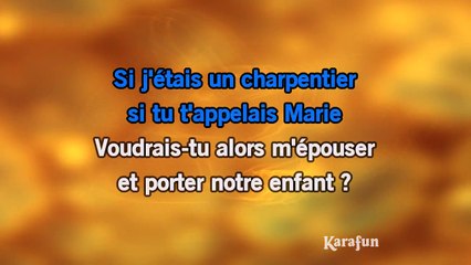 Johnny Hallyday - Si j'étais un charpentier KARAOKE / INSTRUMENTAL