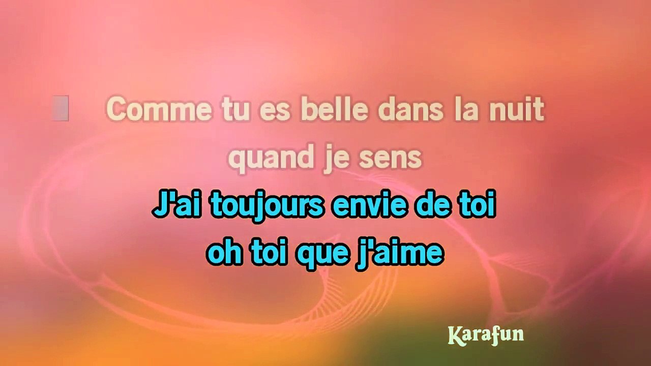 Marc Hamilton - Comme j'ai toujours envie d'aimer KARAOKE / INSTRUMENTAL