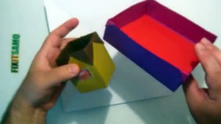 HOW TO MAKE AN AMAZING ORIGAMI PEN HOLDER ?
