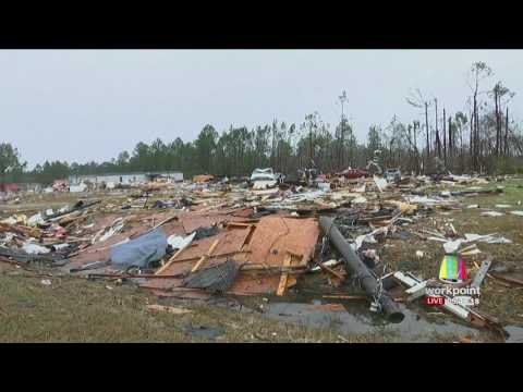ทอร์นาโดพัดถล่มสหรัฐฯ เสียชีวิต 18 รายl ข่าวเวิร์คพอยท์ (เช้า) l 24 ม.ค.60