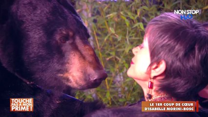 TPMP Story : Quand Isabelle Morini-Bosc embrassait un ours sur la bouche (Vidéo)