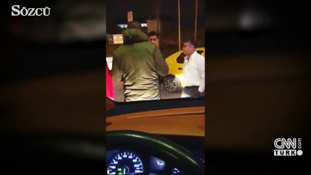 Taksiciden UBER'e tehdit! 'Şimdi ben seni vursa...
